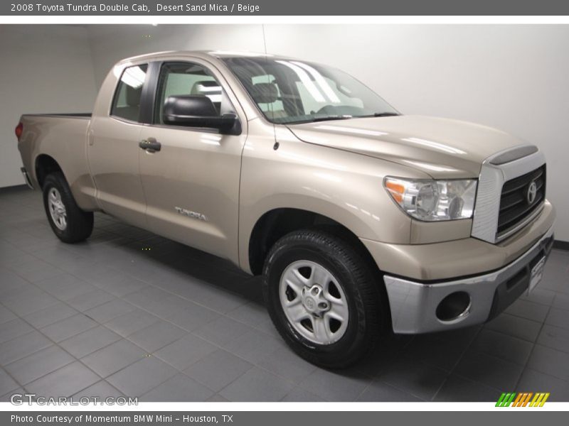 Desert Sand Mica / Beige 2008 Toyota Tundra Double Cab
