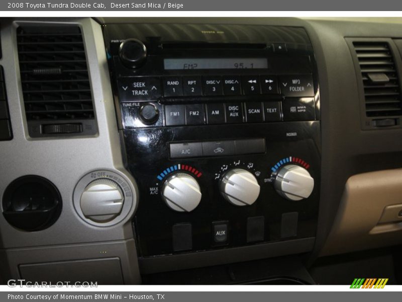 Desert Sand Mica / Beige 2008 Toyota Tundra Double Cab