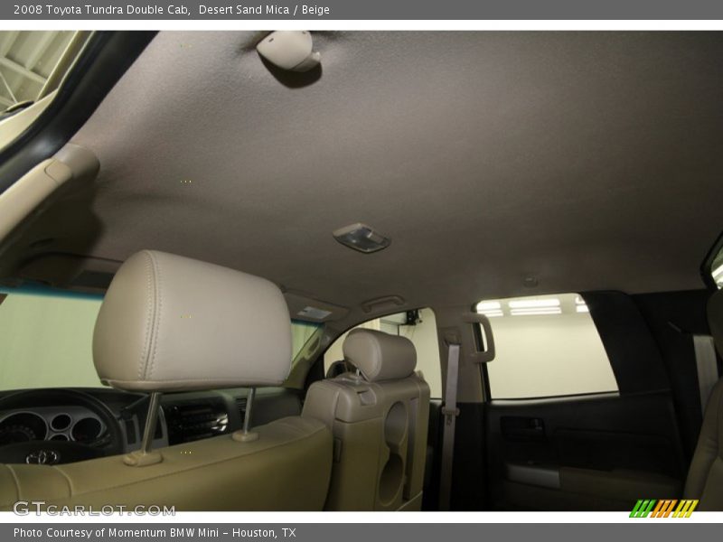 Desert Sand Mica / Beige 2008 Toyota Tundra Double Cab