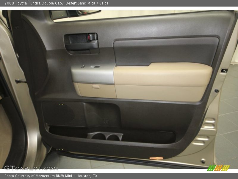 Desert Sand Mica / Beige 2008 Toyota Tundra Double Cab