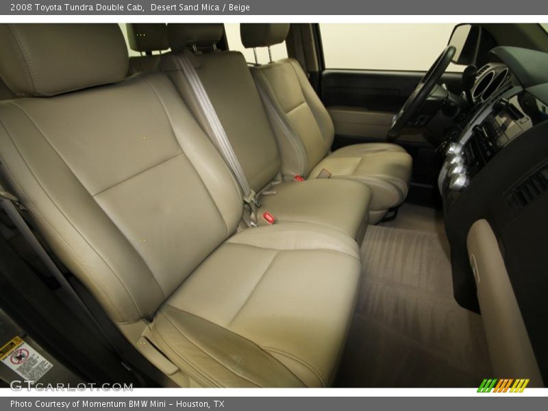 Desert Sand Mica / Beige 2008 Toyota Tundra Double Cab