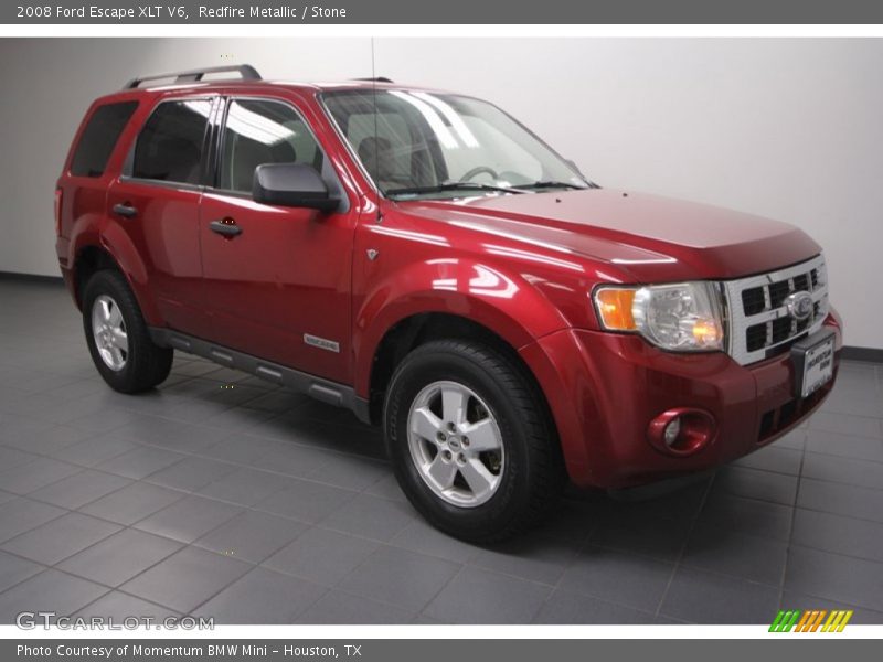 Redfire Metallic / Stone 2008 Ford Escape XLT V6