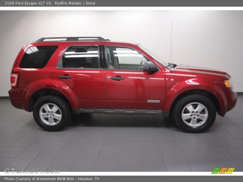 Redfire Metallic / Stone 2008 Ford Escape XLT V6