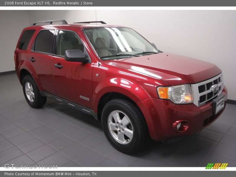 Redfire Metallic / Stone 2008 Ford Escape XLT V6