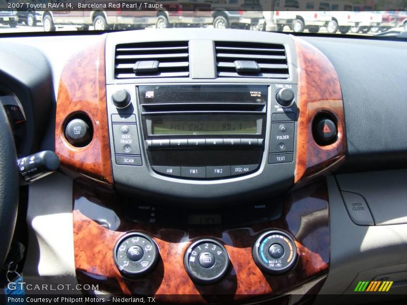 Barcelona Red Pearl / Taupe 2007 Toyota RAV4 I4