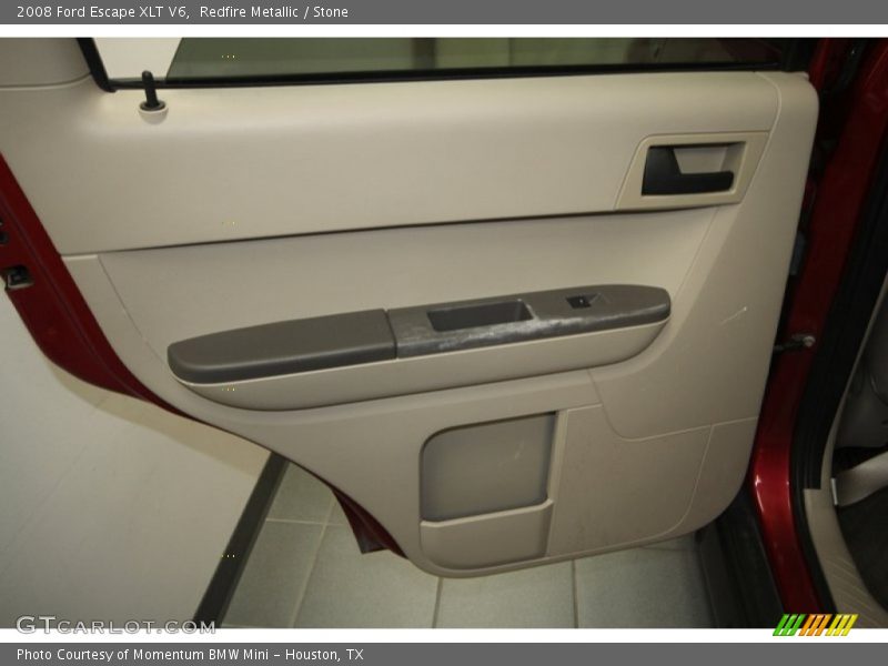 Redfire Metallic / Stone 2008 Ford Escape XLT V6
