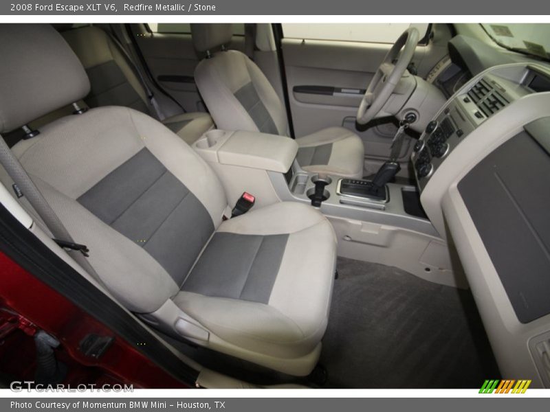Redfire Metallic / Stone 2008 Ford Escape XLT V6