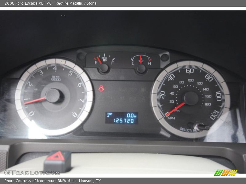 Redfire Metallic / Stone 2008 Ford Escape XLT V6