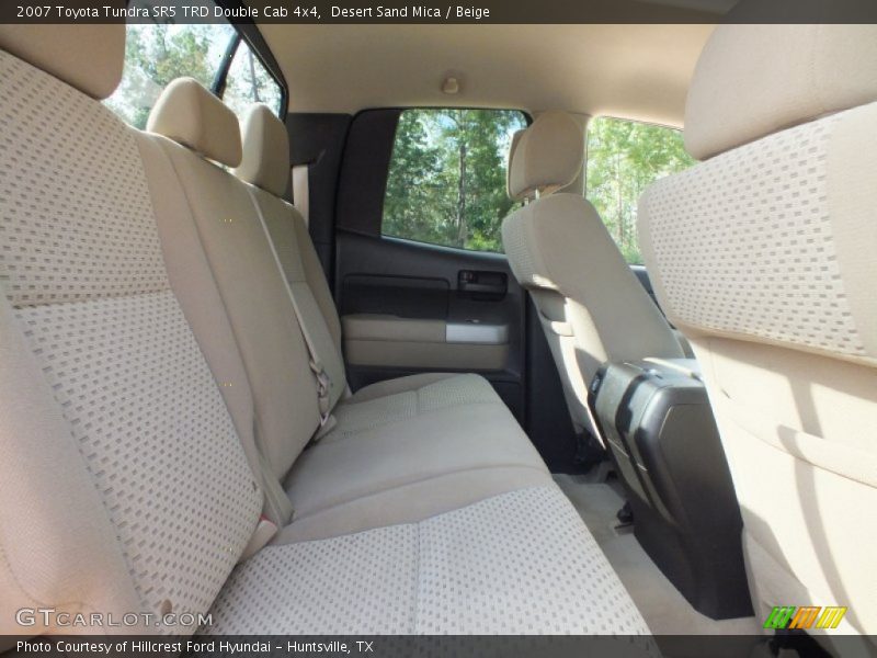 Desert Sand Mica / Beige 2007 Toyota Tundra SR5 TRD Double Cab 4x4