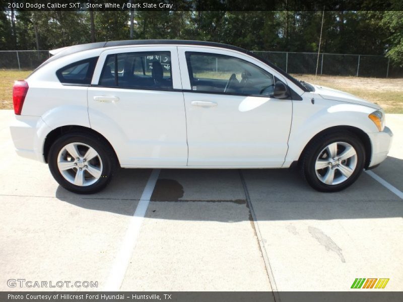 Stone White / Dark Slate Gray 2010 Dodge Caliber SXT