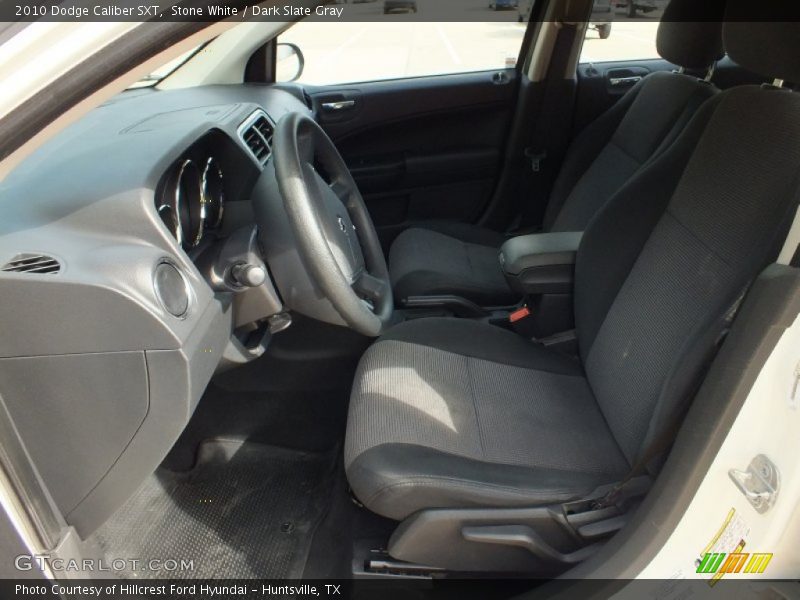 Stone White / Dark Slate Gray 2010 Dodge Caliber SXT