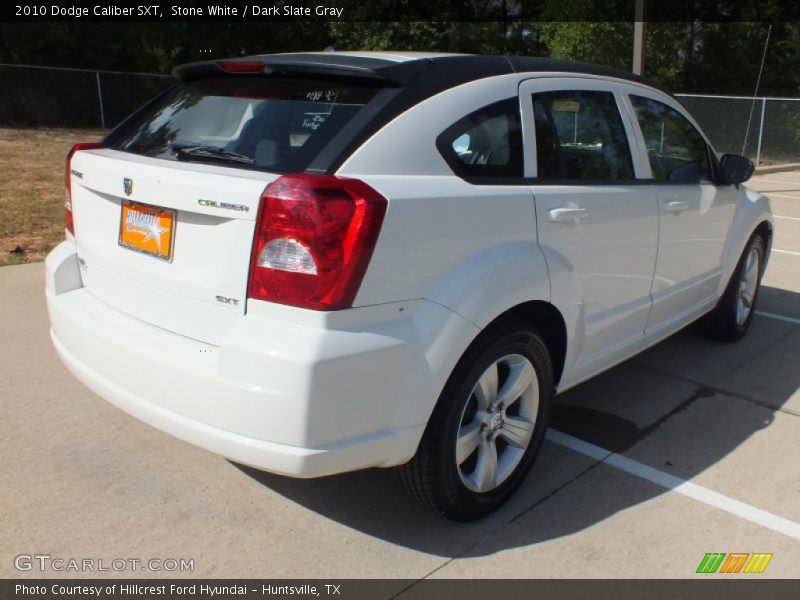 Stone White / Dark Slate Gray 2010 Dodge Caliber SXT