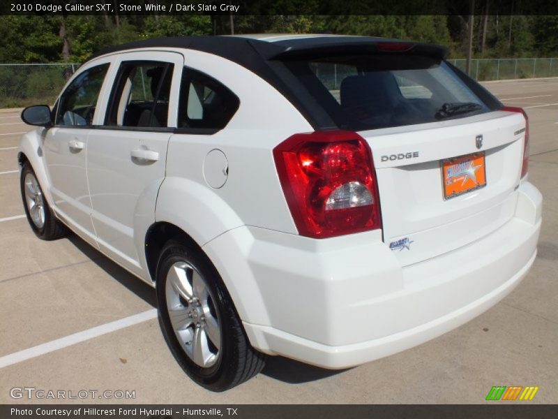 Stone White / Dark Slate Gray 2010 Dodge Caliber SXT