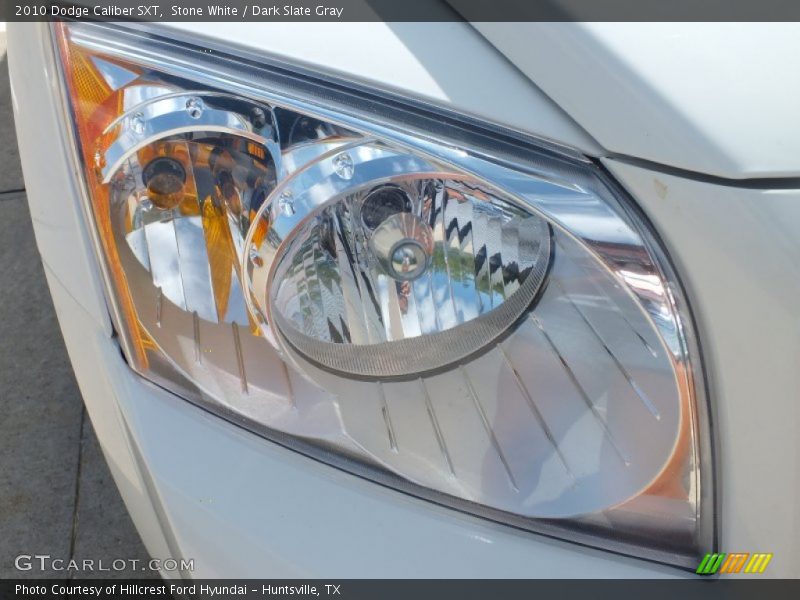 Stone White / Dark Slate Gray 2010 Dodge Caliber SXT