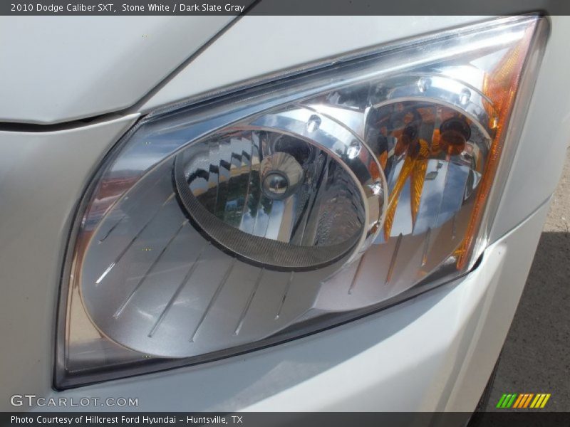 Stone White / Dark Slate Gray 2010 Dodge Caliber SXT
