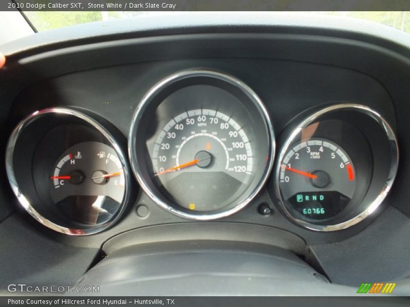 Stone White / Dark Slate Gray 2010 Dodge Caliber SXT