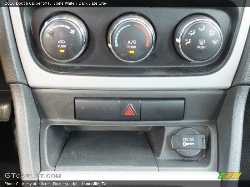 Stone White / Dark Slate Gray 2010 Dodge Caliber SXT