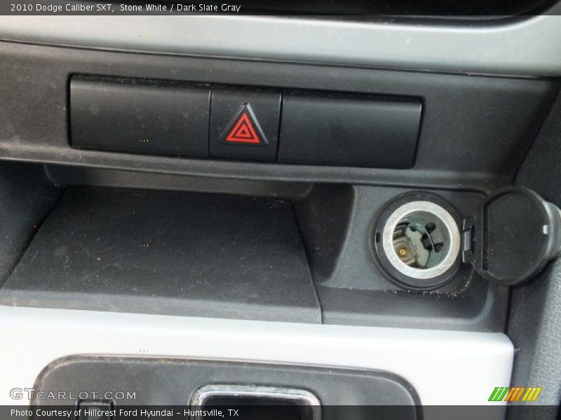 Stone White / Dark Slate Gray 2010 Dodge Caliber SXT