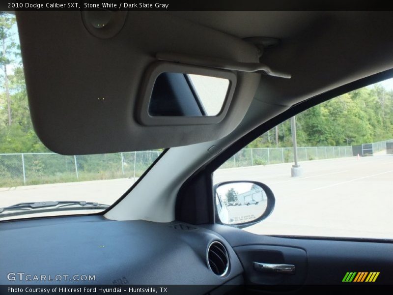 Stone White / Dark Slate Gray 2010 Dodge Caliber SXT
