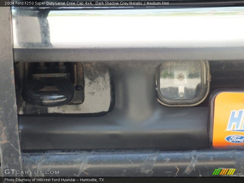 Dark Shadow Grey Metallic / Medium Flint 2004 Ford F250 Super Duty Lariat Crew Cab 4x4