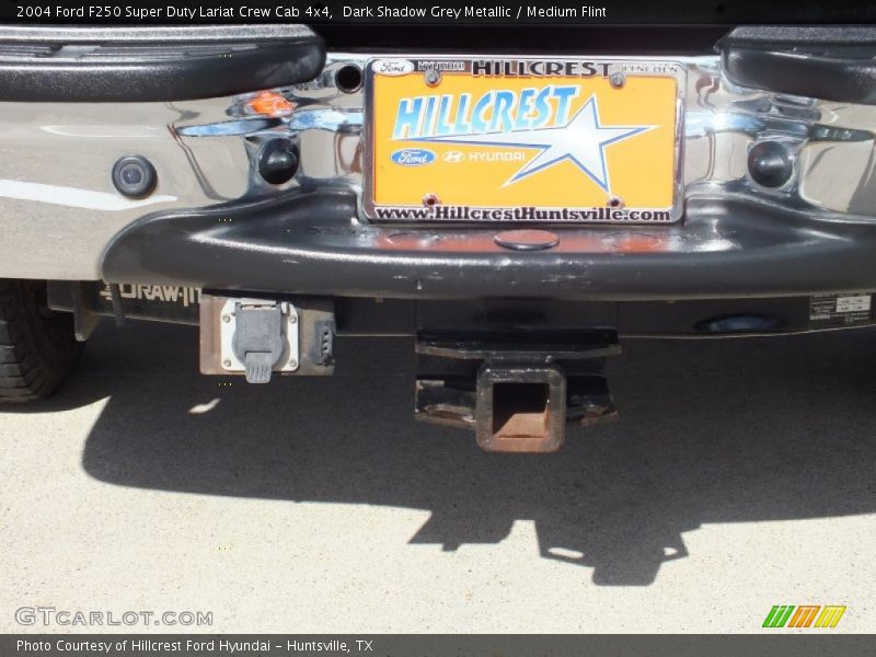 Dark Shadow Grey Metallic / Medium Flint 2004 Ford F250 Super Duty Lariat Crew Cab 4x4