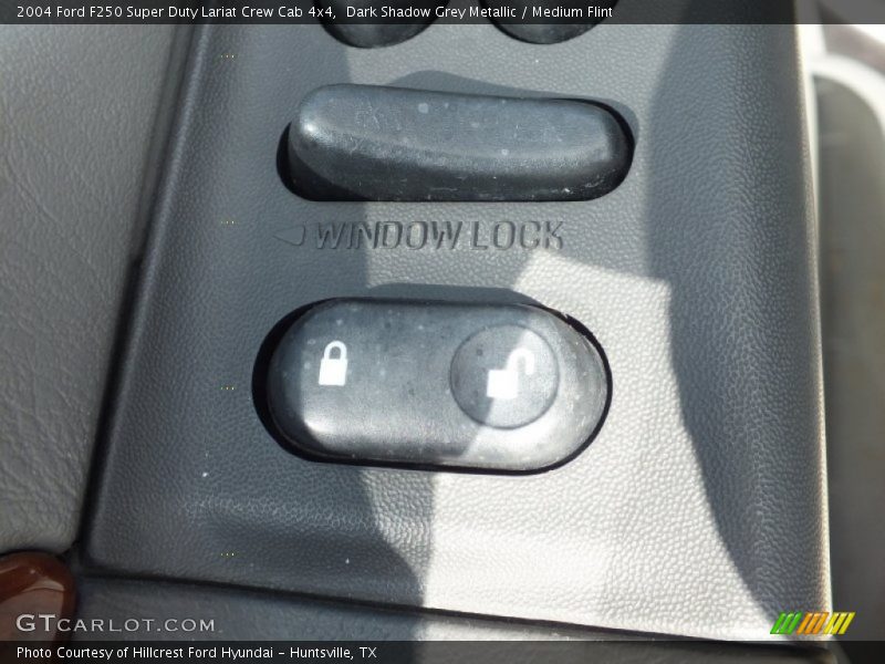 Dark Shadow Grey Metallic / Medium Flint 2004 Ford F250 Super Duty Lariat Crew Cab 4x4