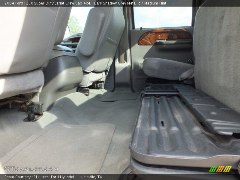 Dark Shadow Grey Metallic / Medium Flint 2004 Ford F250 Super Duty Lariat Crew Cab 4x4