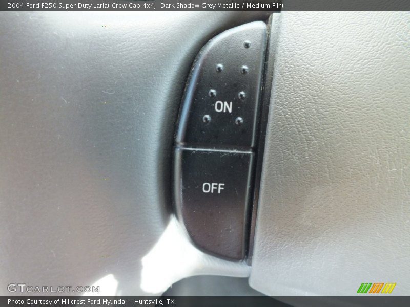 Dark Shadow Grey Metallic / Medium Flint 2004 Ford F250 Super Duty Lariat Crew Cab 4x4