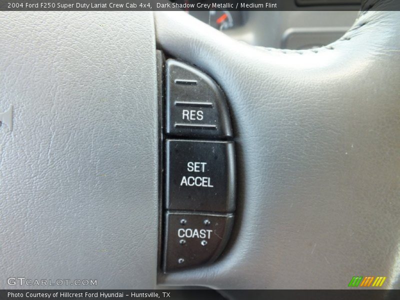 Dark Shadow Grey Metallic / Medium Flint 2004 Ford F250 Super Duty Lariat Crew Cab 4x4