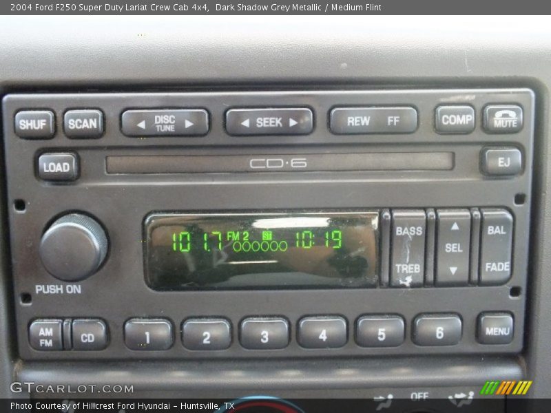 Dark Shadow Grey Metallic / Medium Flint 2004 Ford F250 Super Duty Lariat Crew Cab 4x4