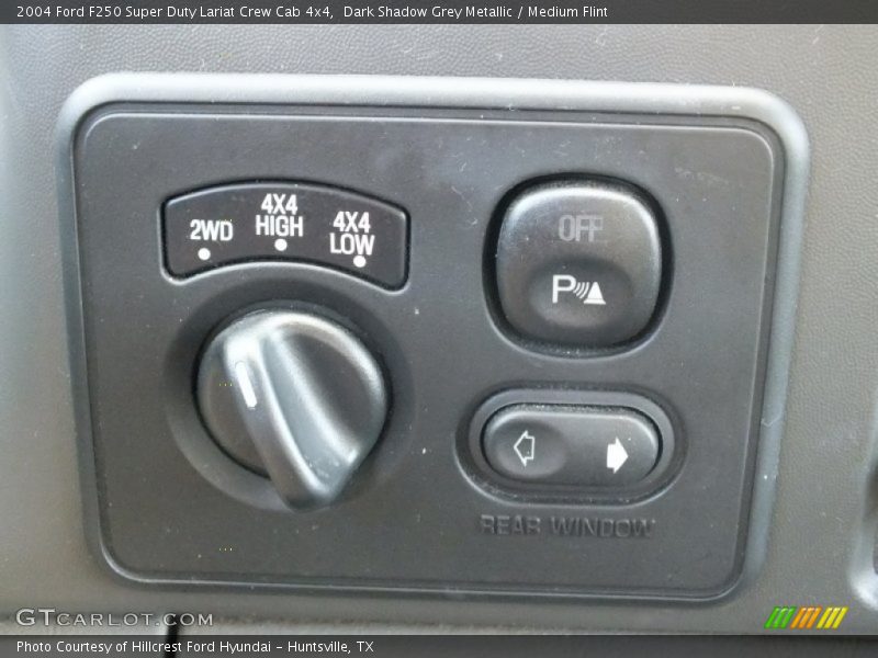 Dark Shadow Grey Metallic / Medium Flint 2004 Ford F250 Super Duty Lariat Crew Cab 4x4