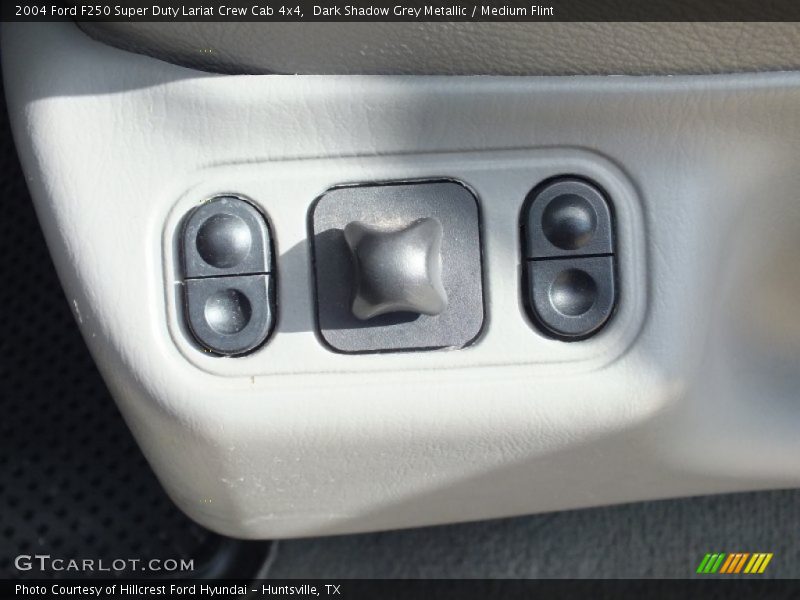 Dark Shadow Grey Metallic / Medium Flint 2004 Ford F250 Super Duty Lariat Crew Cab 4x4