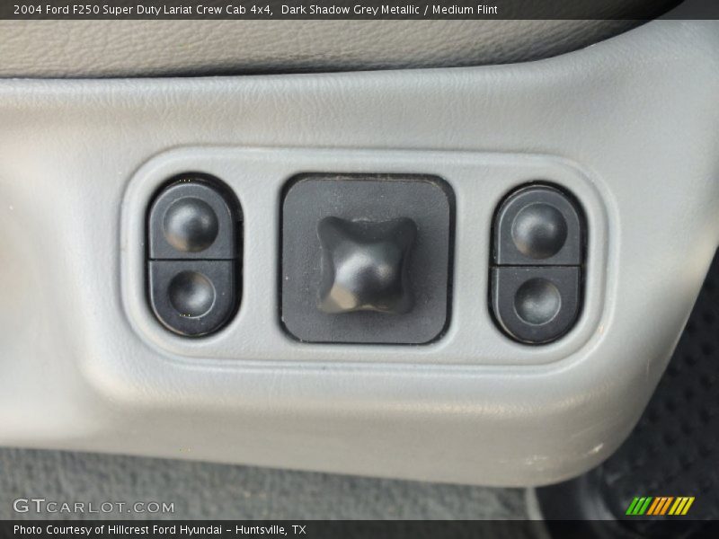 Dark Shadow Grey Metallic / Medium Flint 2004 Ford F250 Super Duty Lariat Crew Cab 4x4