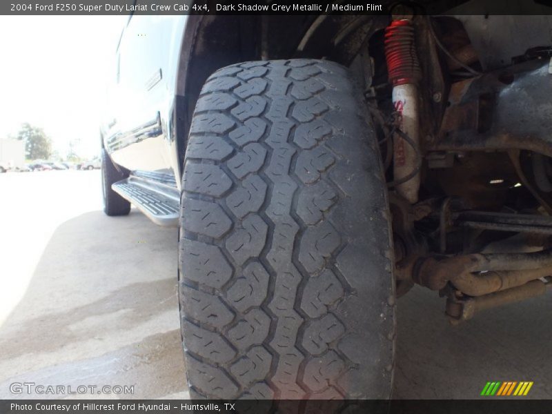 Dark Shadow Grey Metallic / Medium Flint 2004 Ford F250 Super Duty Lariat Crew Cab 4x4