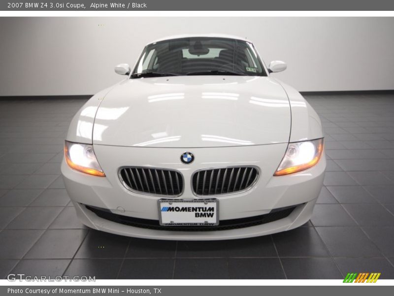Alpine White / Black 2007 BMW Z4 3.0si Coupe