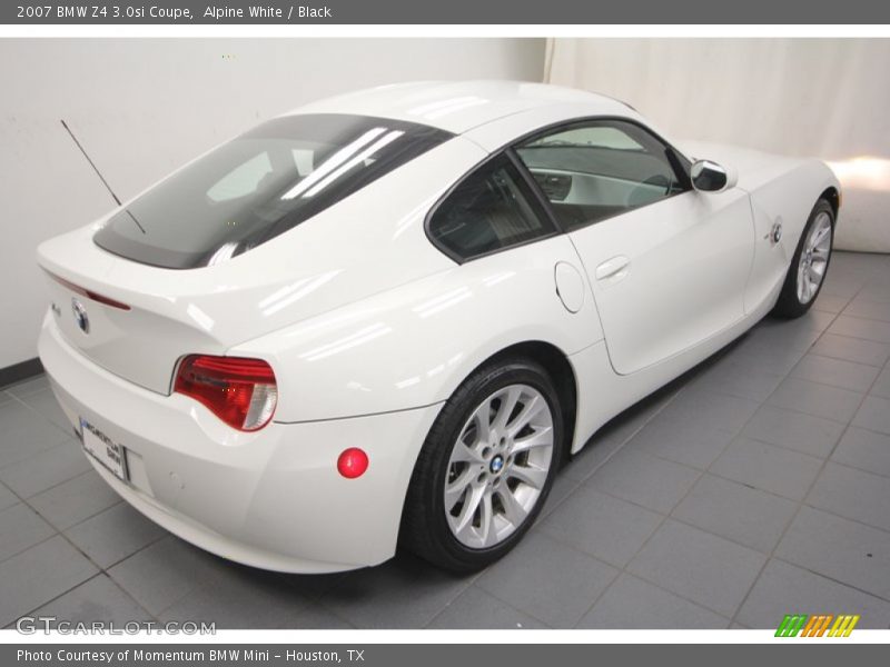 Alpine White / Black 2007 BMW Z4 3.0si Coupe