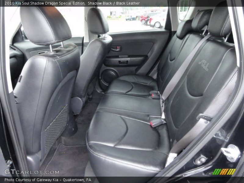 Rear Seat of 2010 Soul Shadow Dragon Special Edition