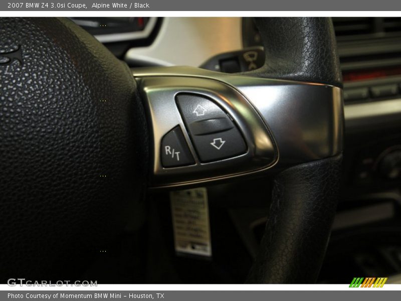 Alpine White / Black 2007 BMW Z4 3.0si Coupe