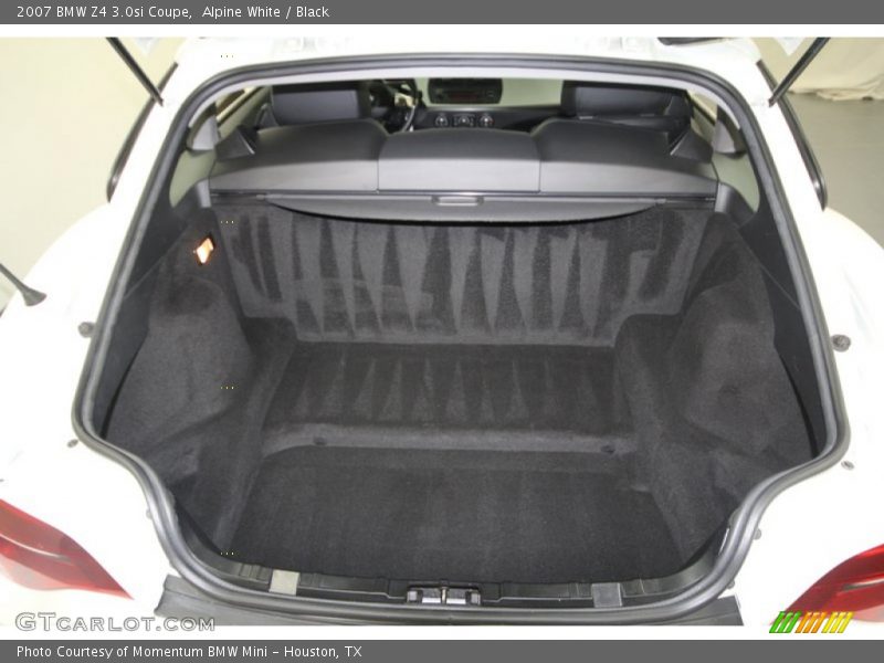 Alpine White / Black 2007 BMW Z4 3.0si Coupe