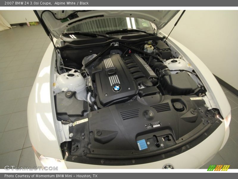 Alpine White / Black 2007 BMW Z4 3.0si Coupe