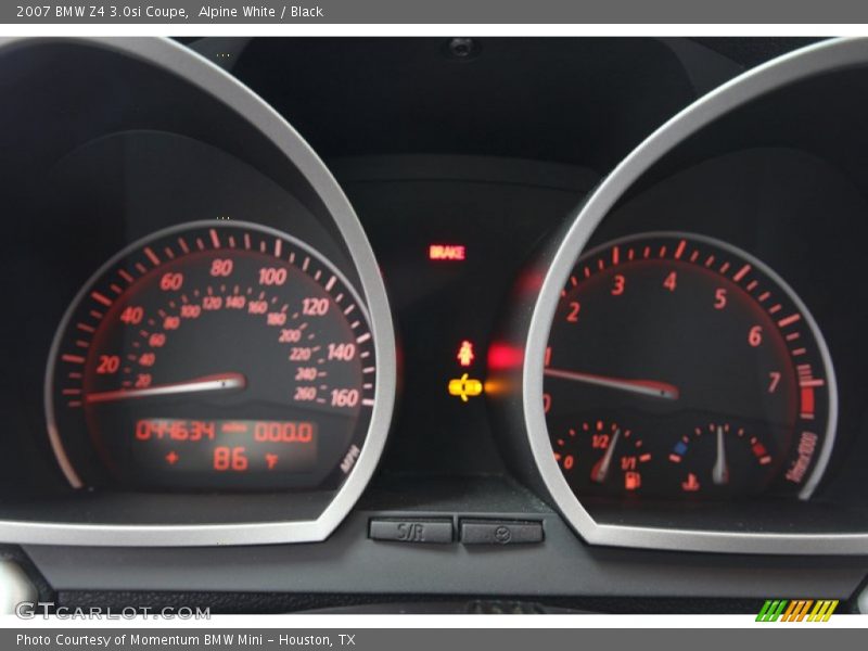 Alpine White / Black 2007 BMW Z4 3.0si Coupe