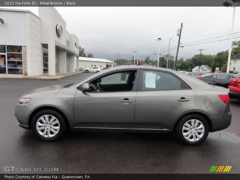 Metal Bronze / Black 2012 Kia Forte EX