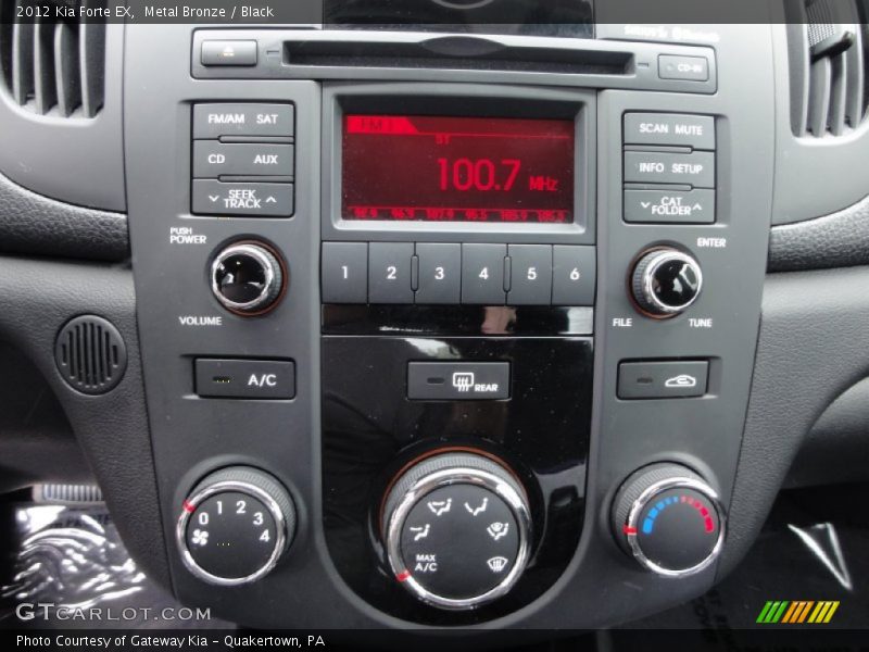 Metal Bronze / Black 2012 Kia Forte EX