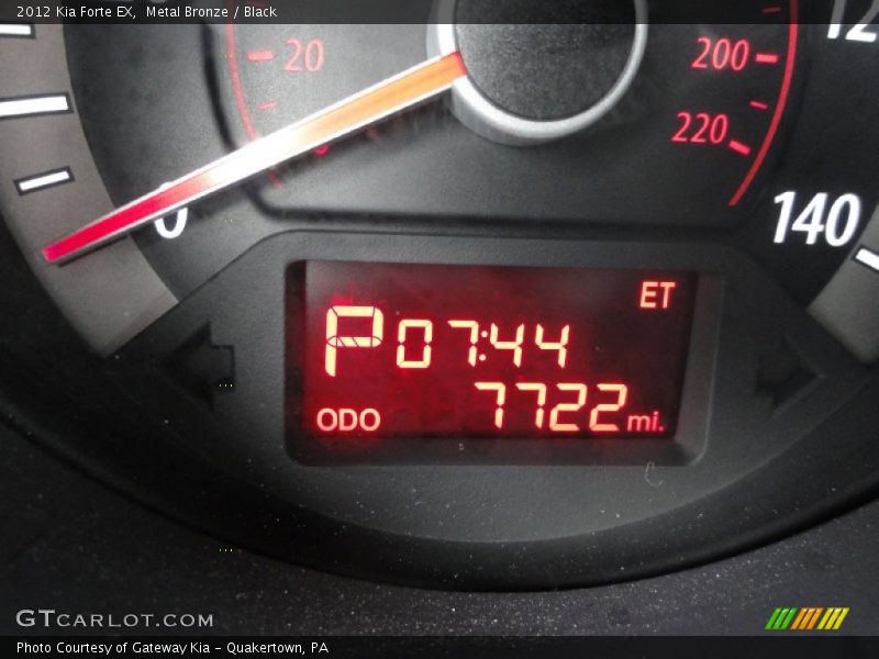 Metal Bronze / Black 2012 Kia Forte EX