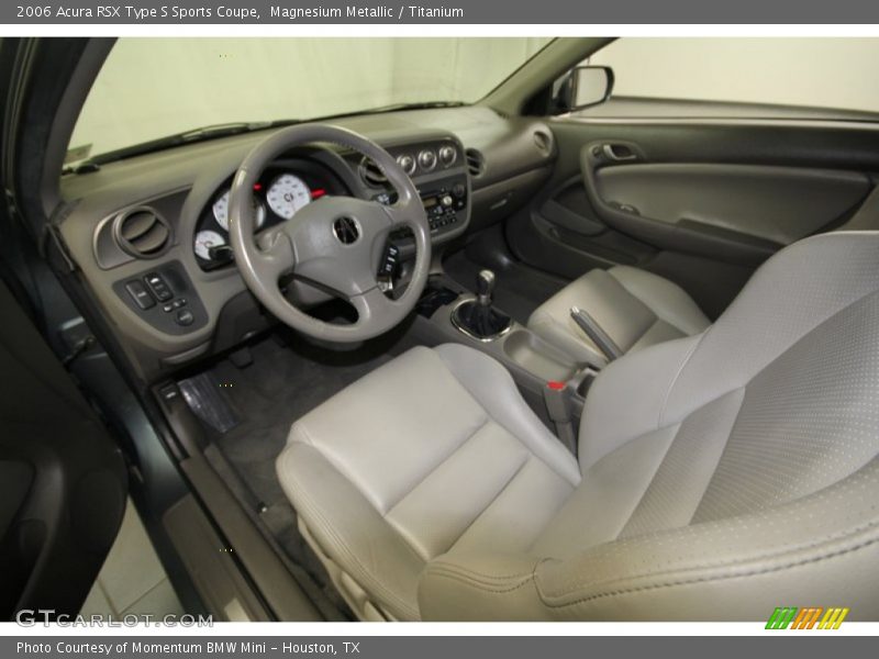 Titanium Interior - 2006 RSX Type S Sports Coupe 