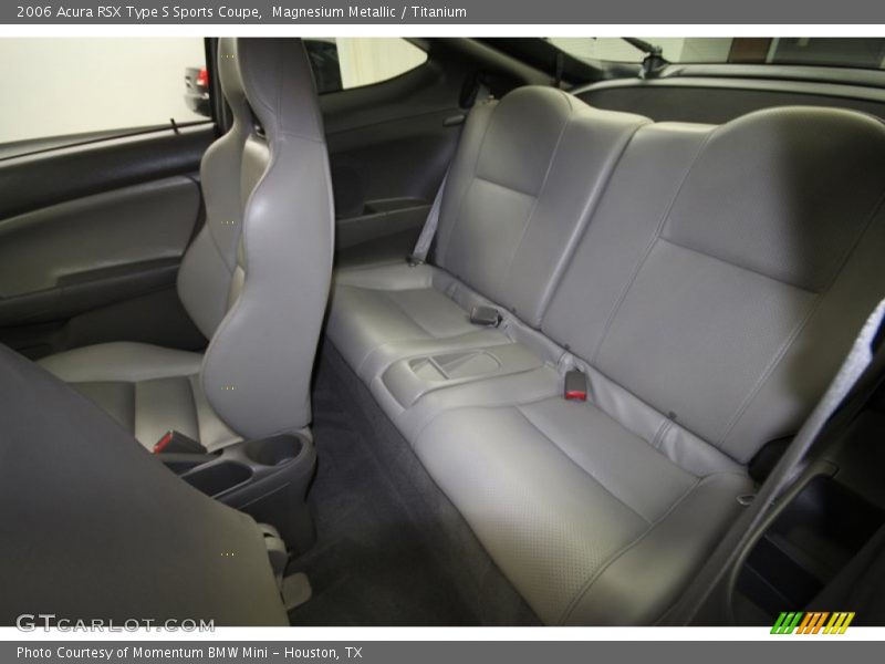Rear Seat of 2006 RSX Type S Sports Coupe