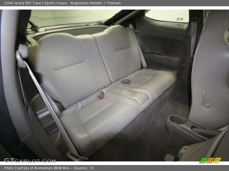 Rear Seat of 2006 RSX Type S Sports Coupe