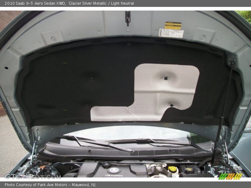Glacier Silver Metallic / Light Neutral 2010 Saab 9-5 Aero Sedan XWD