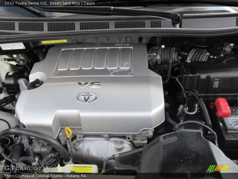 Desert Sand Mica / Taupe 2010 Toyota Sienna XLE