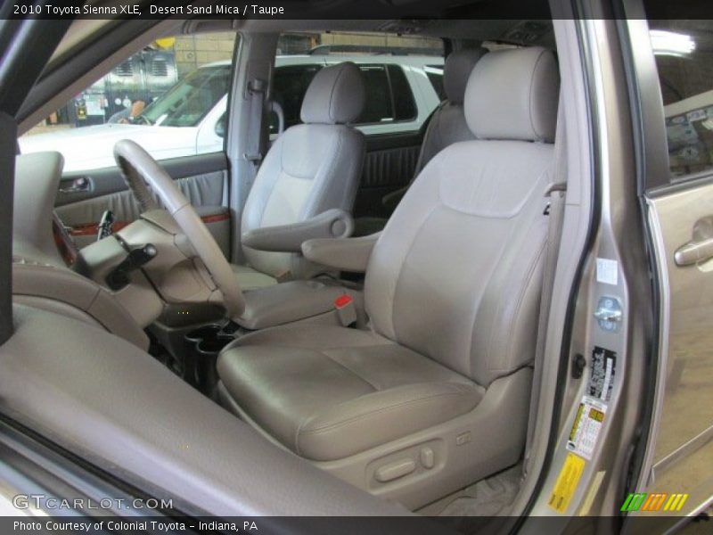Desert Sand Mica / Taupe 2010 Toyota Sienna XLE